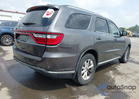 2015 Dodge Durango Sxt из США, поврежденный, VIN 1C4RDHAG1FC702437